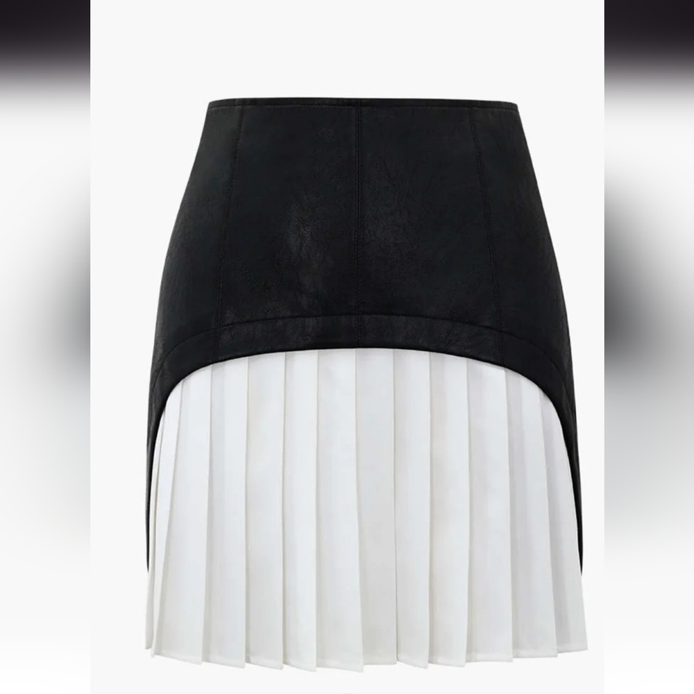 Black and White Women's Skirt